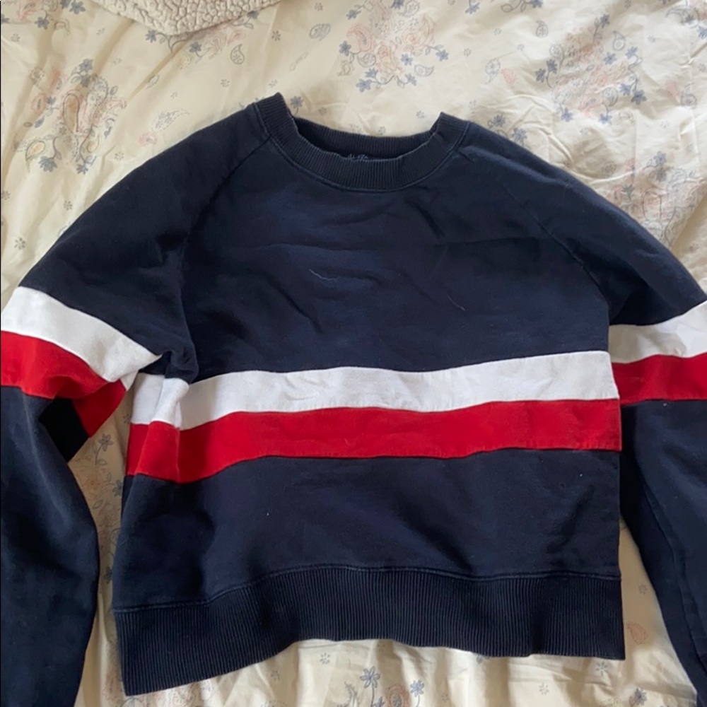 Brandy Melville Striped Sweatshirt